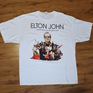 2008 Elton John Rocket Man Tour T-Shirt